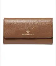 Michael Kors Jet Set Charm Large Trifold Wallet - Luggage