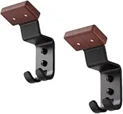 2 Pack Motorcycle Helmet Holder,Helmet Hanger,Wall Mounted Hat Storage Rack,Locomotive Hats Rack with 2 Hooks,Display Rack,for Motorcycle Accessories