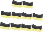 COMPUKAS 10Pcs Tire Dressing Applicator Sponges Soft Reusable Cleaning Tool for Car Interior and Exterior for Tire Shine Application and Multi Surface Cleaning