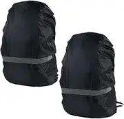 Back Rain Cover Tape Back Solid Dry Bag Water Back Cooler Fanny Reusable Bags Rains Duffle Reflective Pouches Wet Raincoat Black Oxford Cloth