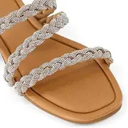 [Dune London] Dune Lassa Mule Tan UK 4 Tan