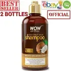 WOW 2 BOTTLES OFFICIAL Skin Science Coconut Milk Shampoo Dht Blockers 600 Ml