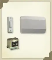 Quorum International 101-1 Single Story / Front Door Chime Kit - White