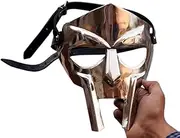 Generic MF DOOM Gladiator Mask, Mad-villain, 18g Mild Steel, Medieval Face Mask Gift Item