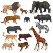 Ultimate Safari Bundle | Hand Painted, Realistic Animals| ZAGA Toys Safari Colle