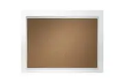 Quartet Basics 43x58cm Corkboard Wall Hanging Bulletin Pin Board w White Frame