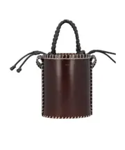Mini bucket shoulder bag One size Black