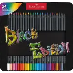 輝柏 FABER- CASTELL 黑旋風極軟油性色鉛筆24色(鐵盒)