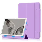 For Google Pixel Tablet Tri-Fold Stand Cover Pu Leather ic Absorption Smart Tablet Case