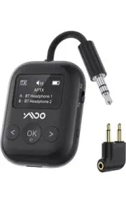 Upgraded Bluetooth 5.4 Transmitter Receiver for Airplane, Wireless Bluetooth ...