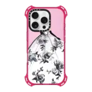iPhone 16 Pro Bounce Case MagSafe Compatible Classique -Fashion Illustration Transparent Case-