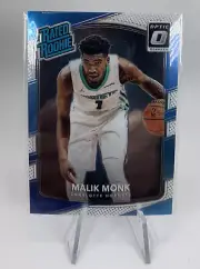 2017-2018 Malik Monk Donruss Optic Rated Rookie RC Hornets #190
