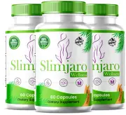 3 Bottles Slimjaro Slim Jarrow Health Capsules Slimjaro Advanced Wellness 180Cap