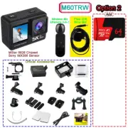 5K Action Camera with Dual Screen, EIS, 48MP, 30M Waterproof, Sony Lens