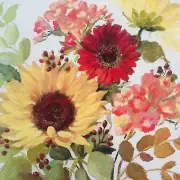 4 Paper Napkins for Decoupage/Parties/Weddings - Sunflowers cream