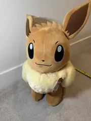 Pokemon Eevee Licensed Jumbo Limited Edition 24" Plush NWT New
