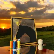 Horse Silhouette String Art Kit