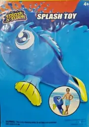 Summer Splash Water Pool Inflatable Toys - Fish (Orange or Blue) - Ships from US
