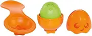 TOMY E73082C Hide & Squeak Egg & Spoon Set Fun Game with Stacking and Colour Matching