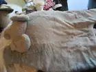 Pottery Barn Kids Elephant Plush Play Mat monogrammed M New wo tag