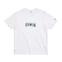 在飛比找新光三越 skm online優惠-EDWIN｜男裝｜外擴刺繡印花短袖T恤(白色)-XL