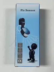180° Outdoor Infrared Motion Sensor Black PIR security light safety home NIB