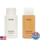 OUAI Clarifying Bundle - Detox Shampoo and Conditioner for Strengthening, Add