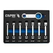 Capri Tools 1/2 in. Drive Torque Adapter Set, 12-Point Box End, SAE, 8-Piece