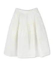 Elastic waist skirt 8Y,6Y,4Y ivory
