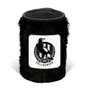 Collingwood Magpies Fluffy Stubby Holder