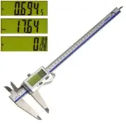 iGAGING Coolant Proof Cal Digital Vernier Caliper 0-300mm / 0-12" Fraction IP67