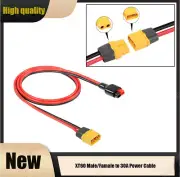 XT60 Male/Famale Solar Panel Connector 30A Power Pole Port Extension Cable FS