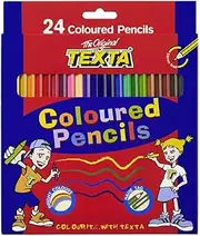 Texta Coloured Pencils Wallet 24