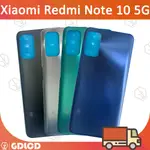 REDMI XIAOMI 適用於小米紅米 NOTE 10 5G 後蓋電池蓋門外殼後部維修零件