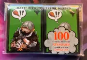 Ultra Pro MTG Magic Gathering Chibi Garruk I'm Starving Sleeves 100ct Sealed!