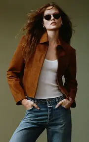 [Worn Vintage] Ava Nubuck Jacket