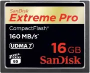 SanDisk Extreme Pro 16GB Compact Flash Card 160MB/s UDMA 7 (SDCFXPS-016G-X46)