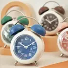Twin Bell Alarm Clock Arabic-numeral Dial Alarm Clock for Students Studying