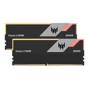Predator Vesta II RGB 32GB (16GBx2) DDR5-6000 UDIMM Memory - Black [BL.9BWWR.378]