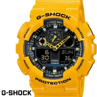 在飛比找蝦皮購物優惠-全新 CASIO G-SHOCK 1 0 0 A 大黃蜂潮流