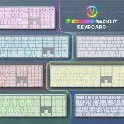 ANYMOB Bluetooth Keyboard White Full Size Rechargeable Backlight Gaming Number Keys