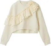 CELFORD(セルフォード) Cellford CWCT251089 Women's Ruffle Design Pullover