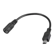 11cm DC Female Power Supply 4.0x1.7mm Adapter to Mini USB Plug Male Cable