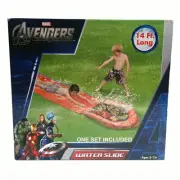 Marvel AVENGERS 14 ft. Water Slide Slick Backyard Summer Water Kid Toy Game