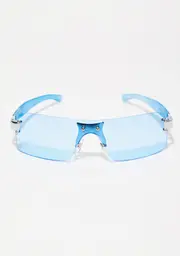 [Good Times Eyewear] Fixate On Me Rectangle Sunglasses