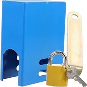 Kisangel Lock for Outdoor Anti-Theft Spigot Lock Outdoor Protection Easy to Use Garden Lock Secure Locking System