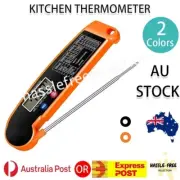 Foldable Digital Thermometer Probe Temperature Kitchen Food Meat Cooking BBQ