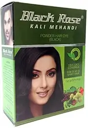 20 Sachets Black Rose Kali Mehandi Black Henna Herbal Hair 10 gms each (Total 200 gms)