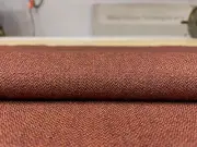 7 yds Maharam Campana Outback Rust Reversible Woven Wool Upholstery Fabric