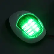 2 X LED Boat Navigation Light Green Red Port 1NM IP66 DC12‑24V White